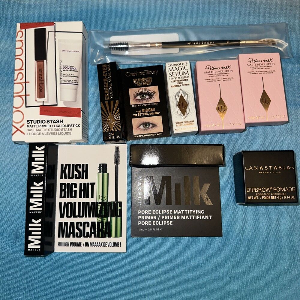 Lot Of LUXE Beauty & makeup-Charlotte Tilbury, Smashbox, Milk, Anastasia Beverly
